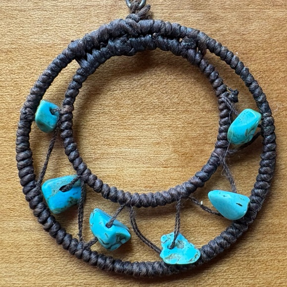 Sundance Dreamcatcher Turquoise Earrings - Picture 7 of 8